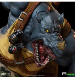 Les Tortues Ninja - Statuette BDS Art Scale 1/10 Rocksteady 24 cm