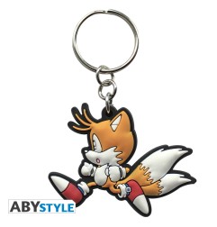 Sonic - Porte-clés PVC Tails X4