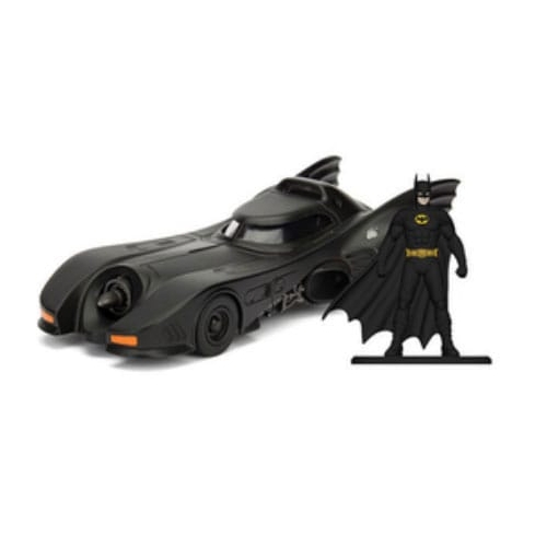 DC Comics - Véhicule 1/32 Batman 1989 Batmobile métal