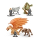 Harry Potter - Pack 7 figurines Diecast Nano Metalfigs 4 - 10 cm