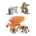 Harry Potter - Pack 7 figurines Diecast Nano Metalfigs 4 - 10 cm