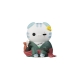 One Piece - Mega Cat Project trading figures NyanPieceNyan! Vol. 1 I'm Gonna Be King of Paw-Rates 3 cm (8)