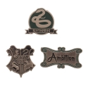 Harry Potter - Pack 3 badges Slytherin