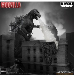 Godzilla (1954) - Figurine Kaiju Collective  - Black & White Edition 20 cm