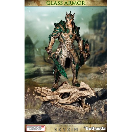 Elder Scrolls, The - The Elder Scrolls V Skyrim statuette 1/6 Glass Armor 40 cm