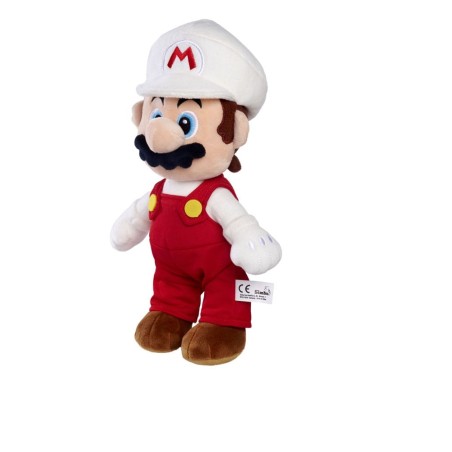 Nintendo - Super Mario peluche LFeuer Mario 30 cm