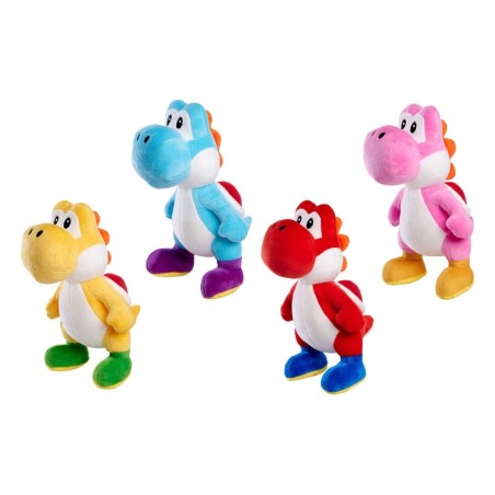 Nintendo - Super Mario assortiment peluches Yoshi 20 cm (4)