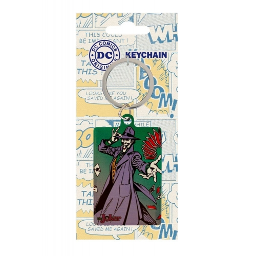 DC Comics - Porte-clés métal Joker 6 cm