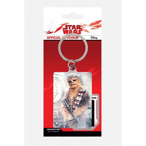 Star Wars Episode VIII - Porte-clés métal Chewbacca Bowcaster 6 cm