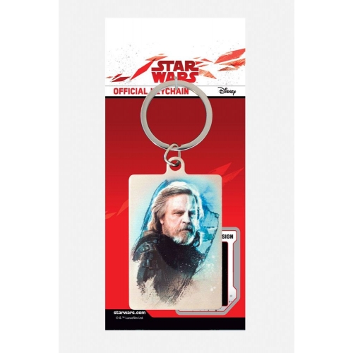 Star Wars Episode VIII - Porte-clés métal Luke Skywalker 6 cm