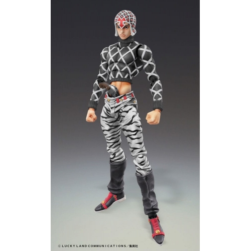 JoJo's Bizarre Adventure Part5 - Figurine Super Action Chozokado (Guido Mista & S P Ver. Black) 15 cm