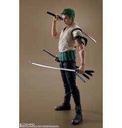 One Piece - Figurine S.H. Figuarts Roronoa Zoro (Netflix) 14 cm