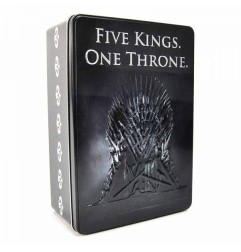 Le TrÃ'ne de fer - Le Trone de fer boite metal Five Kings One Throne