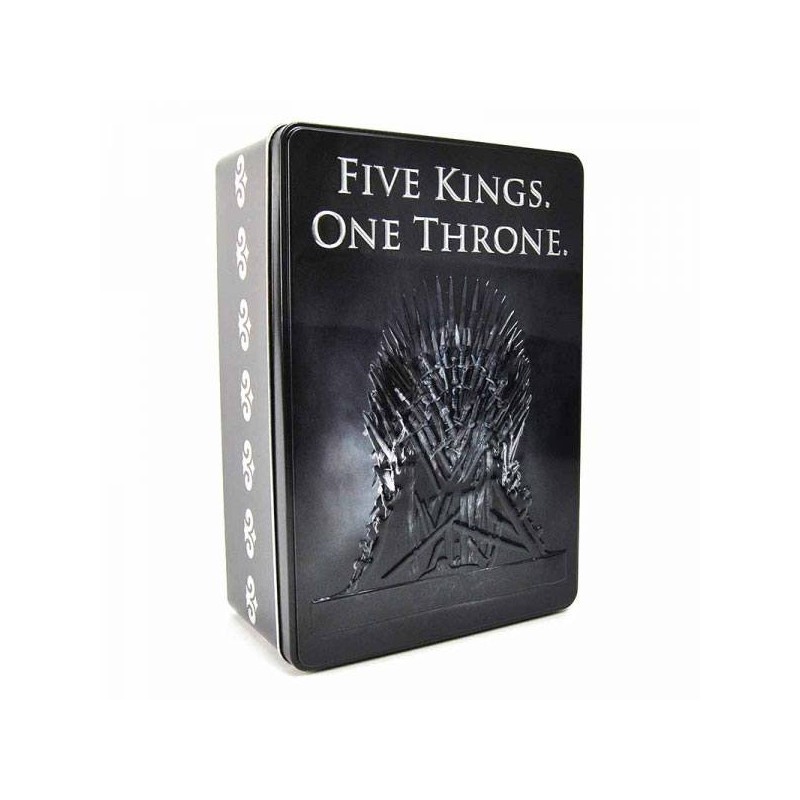 Le TrÃ'ne de fer - Le Trone de fer boite metal Five Kings One Throne