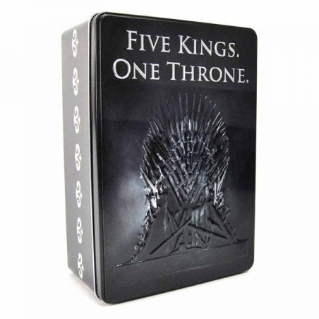 Le TrÃ'ne de fer - Le Trone de fer boite metal Five Kings One Throne