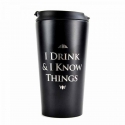 Game of Thrones - Mug de voyage I Drink & I Know Things