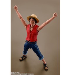 One Piece - Figurine S.H. Figuarts Monkey D. Luffy (Netflix) 14 cm