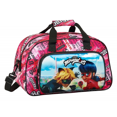 Miraculous, les aventures de Ladybug et Chat Noir - Sac de sport 40cm