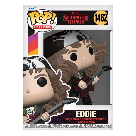 Stranger Things - POP! TV Vinyl figurine Hunter Eddie with Guitar 9 cm