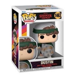 Stranger Things - POP! TV Vinyl figurine Hunter Dustin with Shield 9 cm