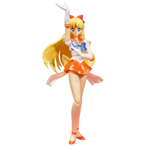 Sailor Moon SuperS - Figurine S.H. Figuarts Super Sailor Venus Tamashii Web Exclusive 15 cm