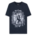 The Witcher - T-Shirt Dark Blue Fiend