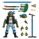 Les Tortues Ninja - Figurine Ultimates Classic Rocker Leo 18 cm