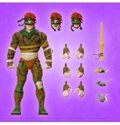 Tortues Ninja - Teenage Mutant Ninja Turtles figurine Ultimates Rat King 18 cm