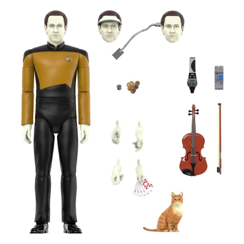 Star Trek : The Next Generation - Figurine Ultimates Lieutenant Commander Data 18 cm