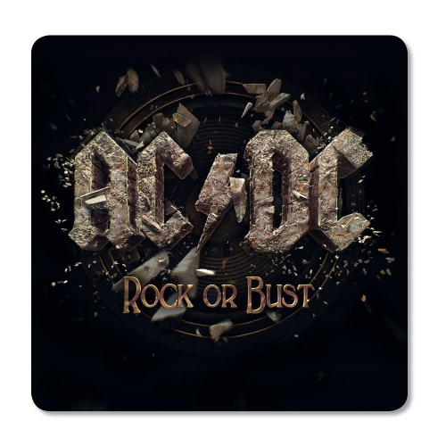 AC/DC - Pack 6 sous-verres Rock Or Bust