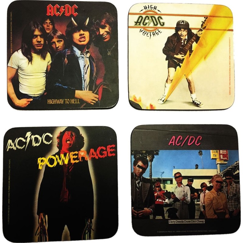 AC/DC - Sous-verres (4)