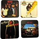 AC/DC - Pack 4 sous-verres AC/DC