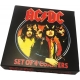 AC/DC - Pack 4 sous-verres AC/DC