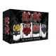 AC/DC - Set 4 verres à liqueur Black Ice