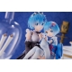 Re:Zero Starting Life in Another World - Statuette 1/7 Rem & Childhood Rem 23 cm