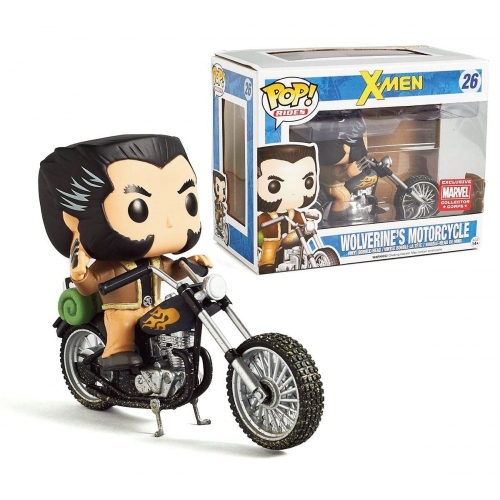 X-Men - Figurine POP! Motorcycle & Wolverine 16 cm
