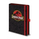 Jurassic Park - Carnet de notes Premium A5 Classic Logo