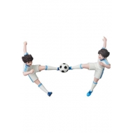 Captain Tsubasa - Mini figurines UDF Ohzora Tsubasa and Misaki Taro (Twin shoot) 13 cm Series 2