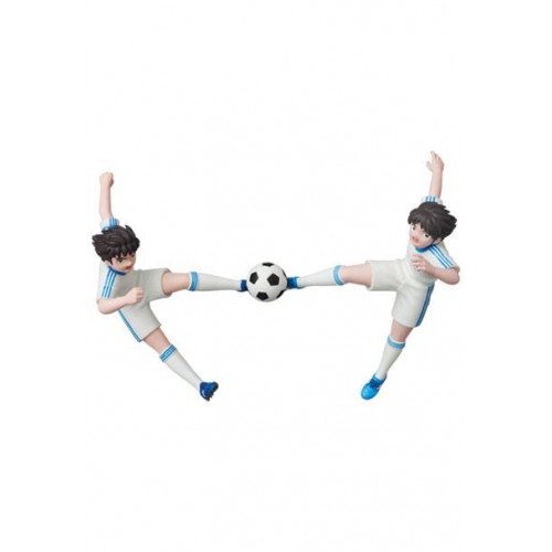 Captain Tsubasa - Mini figurines UDF Ohzora Tsubasa and Misaki Taro (Twin shoot) 13 cm Series 2