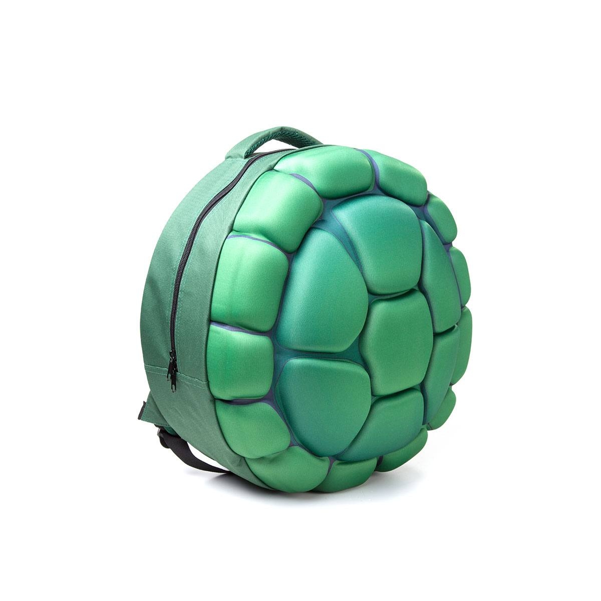 LAARNT 30cm Sac à dos en tortue verte pour enfant carapace de