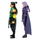 Disney Mirrorverse - Pack Figurines Princess Mulan, Belle (Fractured) & Arielle (Gold Label) 13 - 18 cm