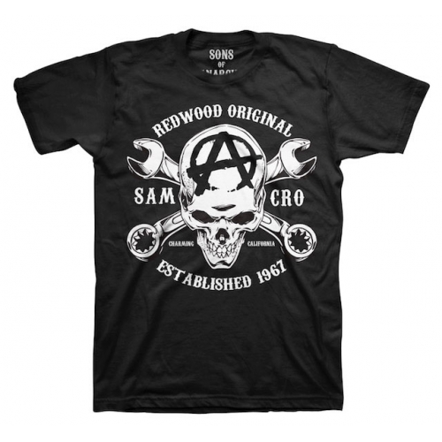 Sons of Anarchy - T-Shirt Redwood Skull 