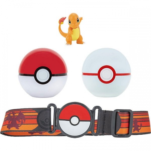 Pokémon - Ensemble pour ceinture Clip'n'Go Poké Ball, Luxe Ball