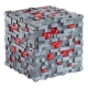 Minecraft - Réplique Illuminating Redstone Ore Cube 10 cm