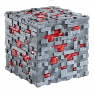 Minecraft - Réplique Illuminating Redstone Ore Cube 10 cm
