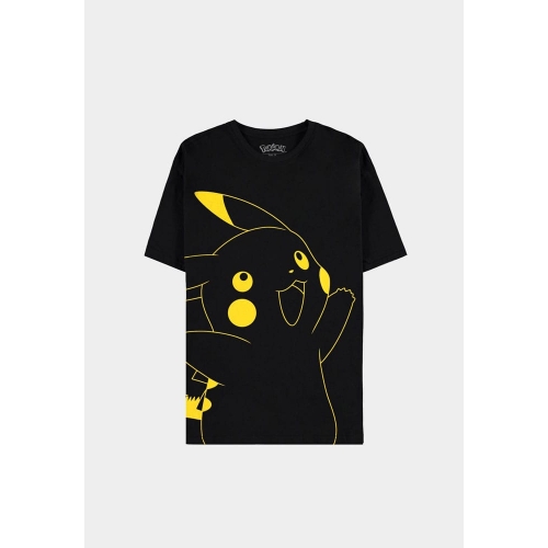 Pokémon - T-Shirt Pikachu Outline