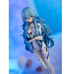 Rebuild of Evangelion - Statuette Pop Up Parade Rei Ayanami: Long Hair Ver. (re-run) 17 cm