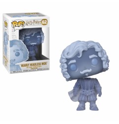 Harry Potter - POP! Movies Vinyl figurine Nearly Headless Nick (Blue Translucent) 9 cm