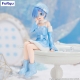 Re:Zero Starting Life in Another World Noodle Stopper - Statuette Rem Snow Princess Pearl Color Ver. 14 cm