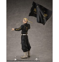 Tokyo Revengers - Set bague et statuette 1/8 Ken Ryuguji 30 cm, taille taille de bague 17